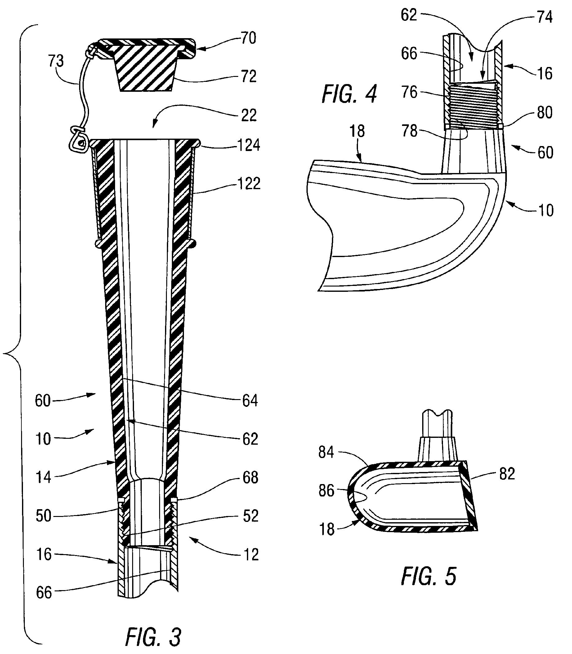 Finally, Just What Every Golfer Has Been Waiting For….. The Golf Club Urinal  | Golf-Patents.com